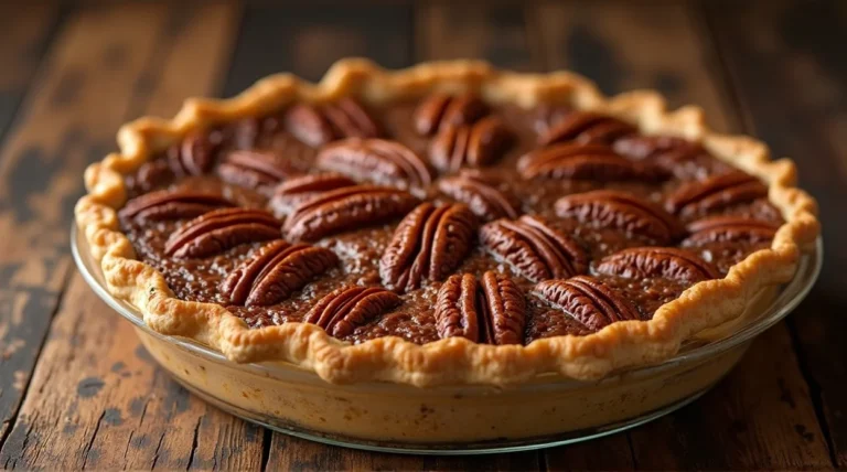 Maple Bourbon Pecan Pie