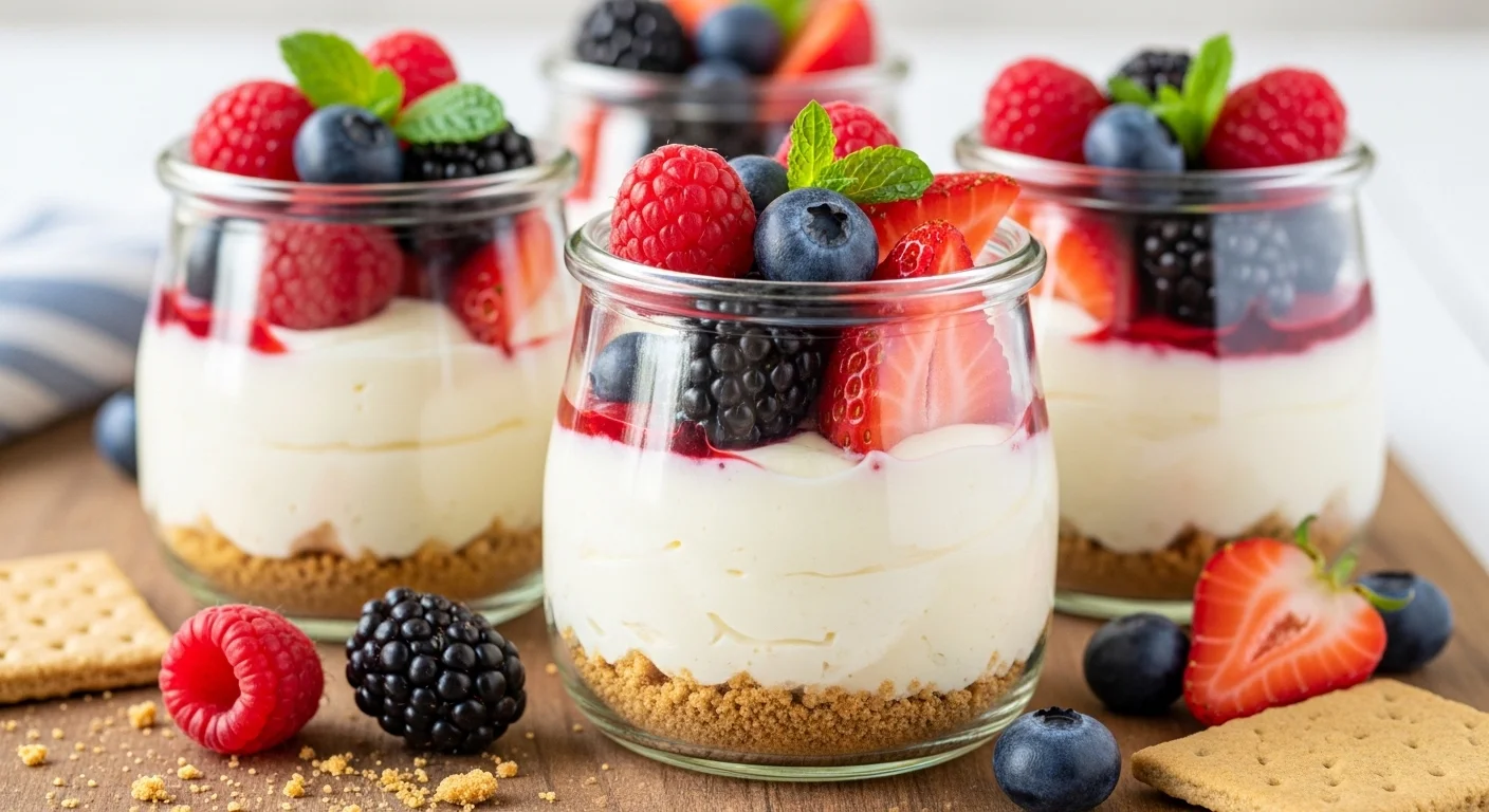 No-Bake Cheesecake Cups