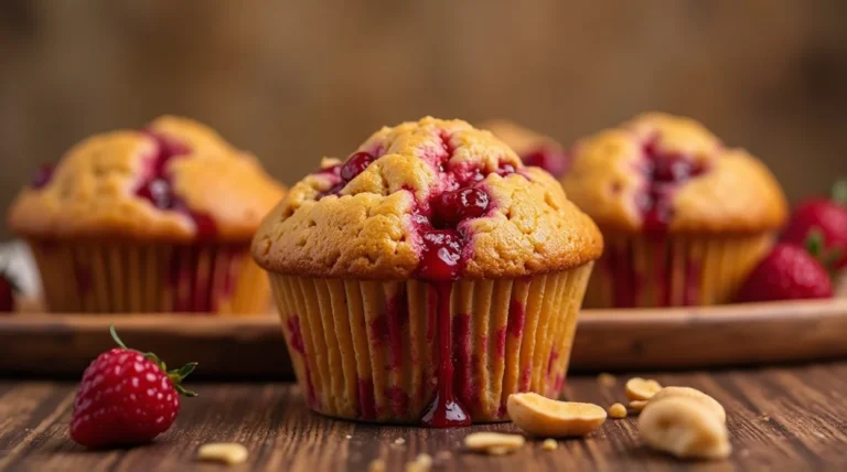 Peanut Butter Jelly Muffins