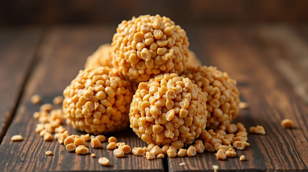 Peanut Butter Rice Krispie Balls