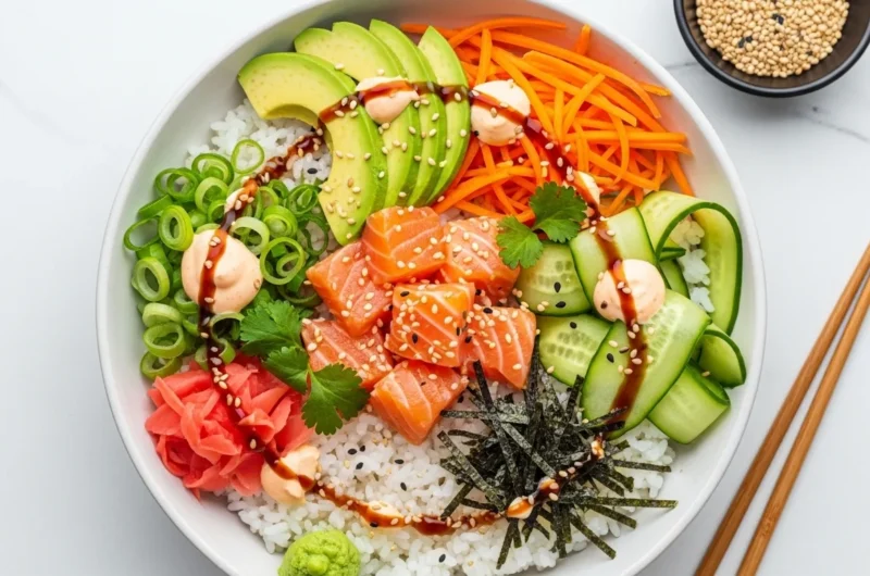 Salmon Sushi Bowl