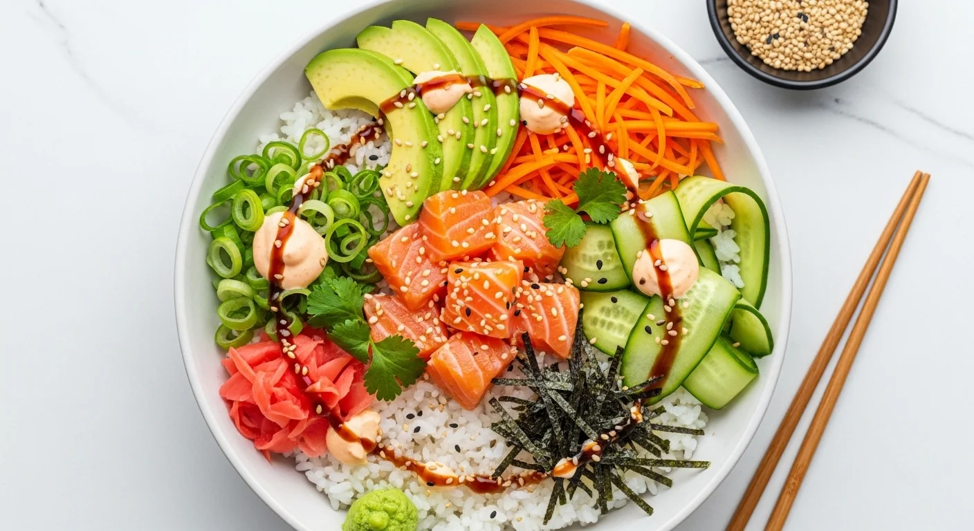 Salmon Sushi Bowl