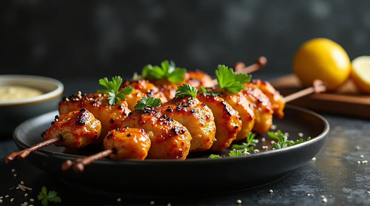 Spicy Grilled Chicken Skewers Recipe