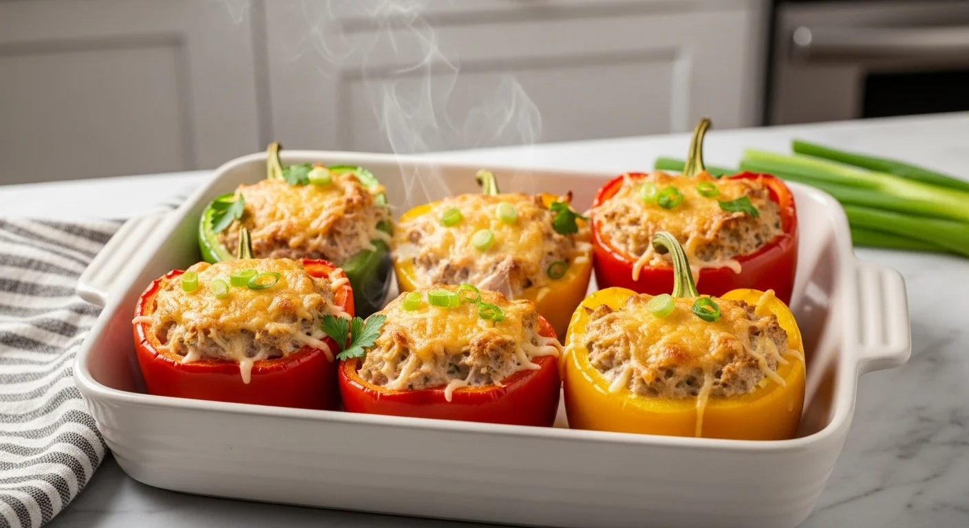 Tuna Stuffed Peppers Recipe