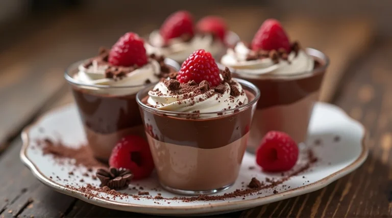 Whipped Chocolate Mousse Cups Recipe