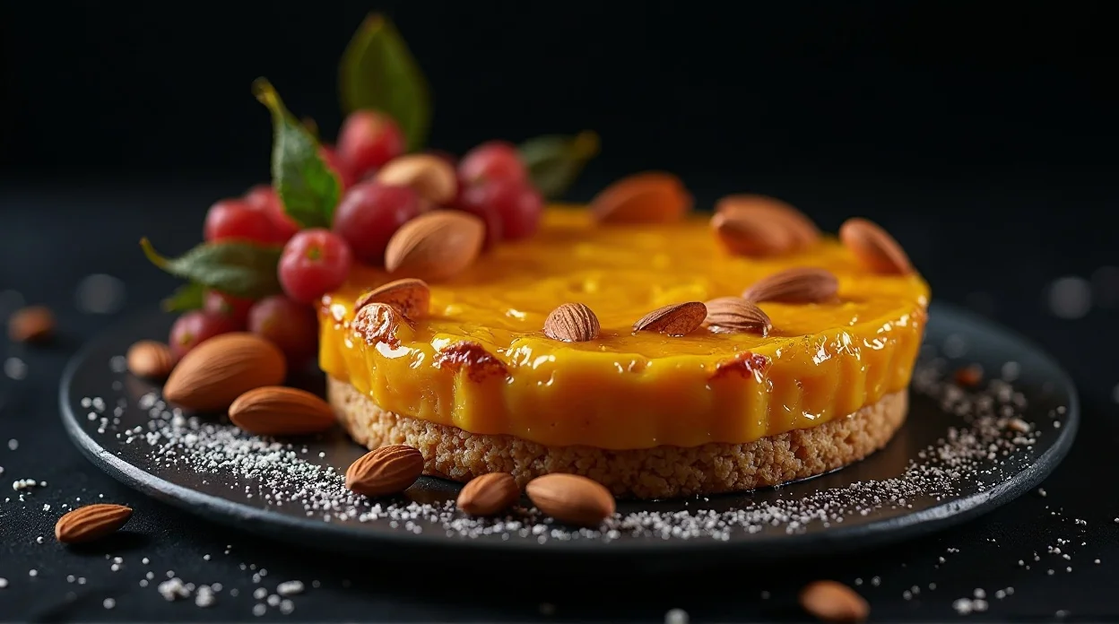 almond honey tart 1