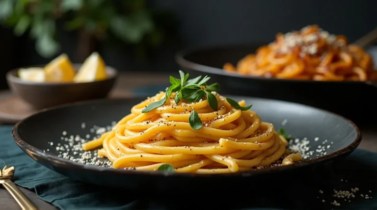garlic parmesan pasta recipe