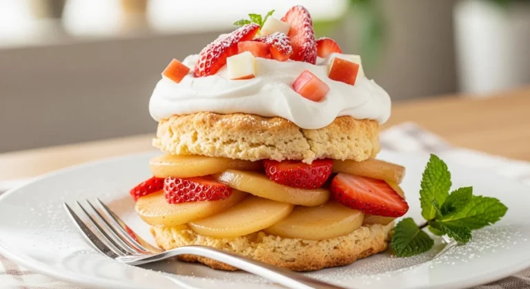 Apple Strawberry Shortcake