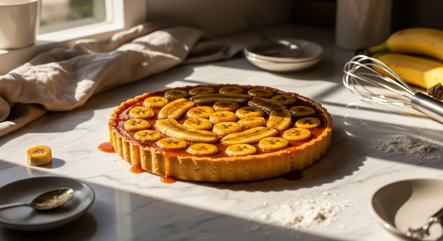 Caramelized Banana Tart