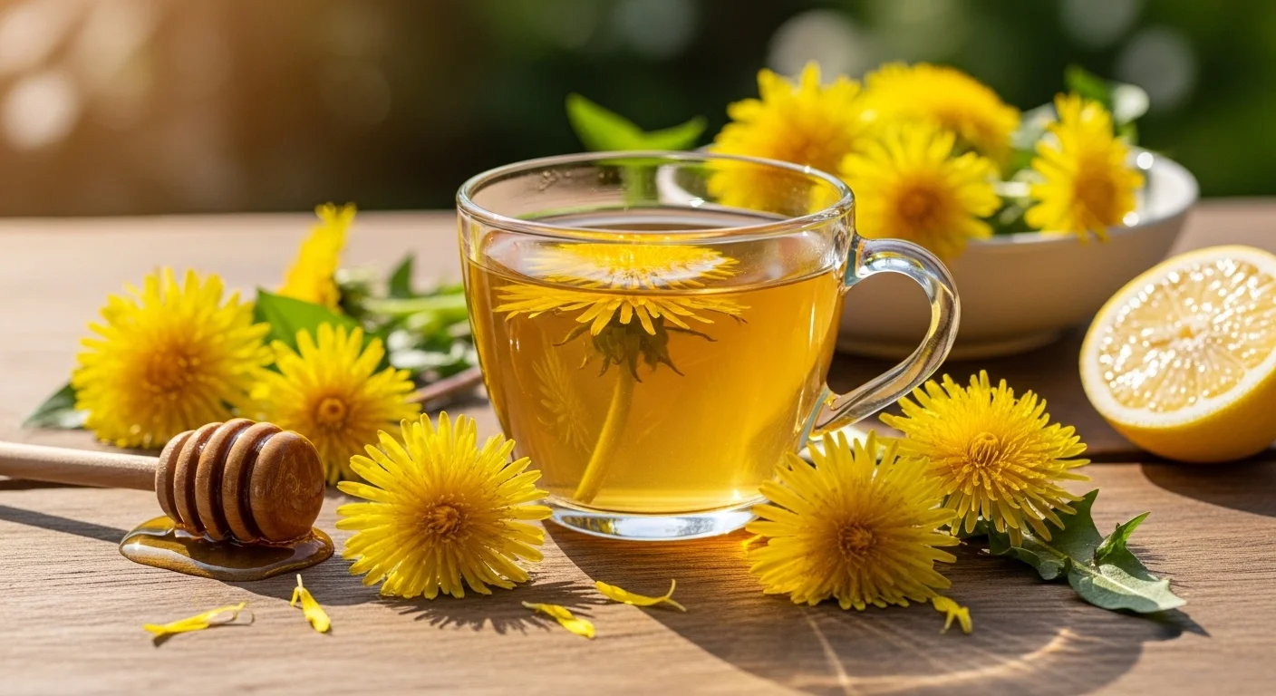 Easy Dandelion Tea Recipe