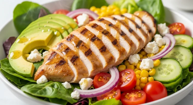 Grilled Chicken Summer Salad