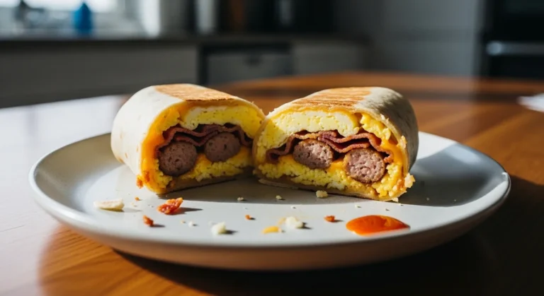 Keto Breakfast Burrito Recipe
