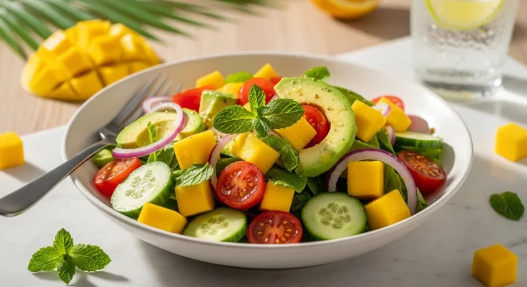 Mango Avocado Summer Salad Recipe