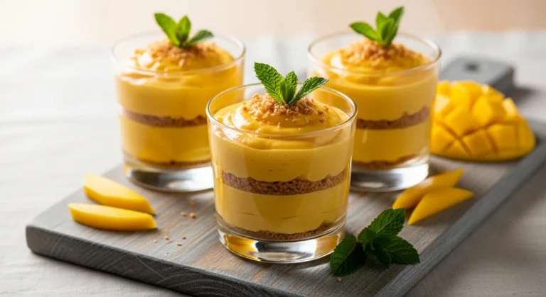 Mango Mousse Cups