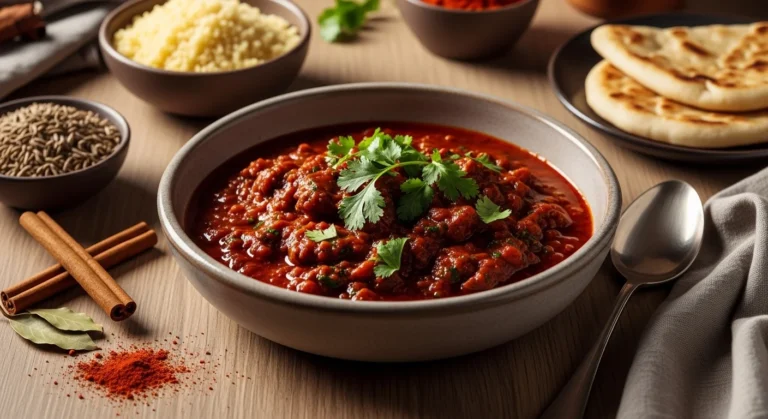 Moroccan Spiced Beef Sauce