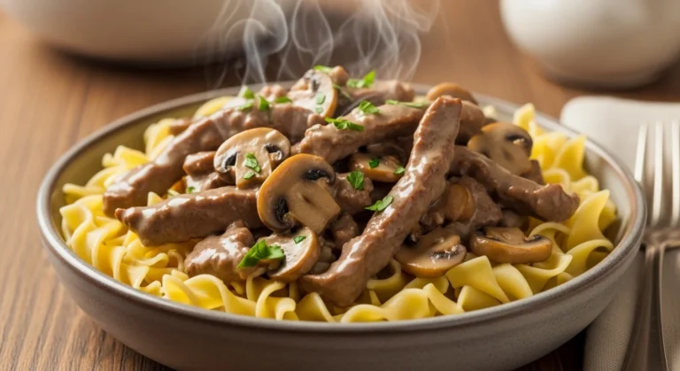 Mushroom Beef Stroganoff Sauce