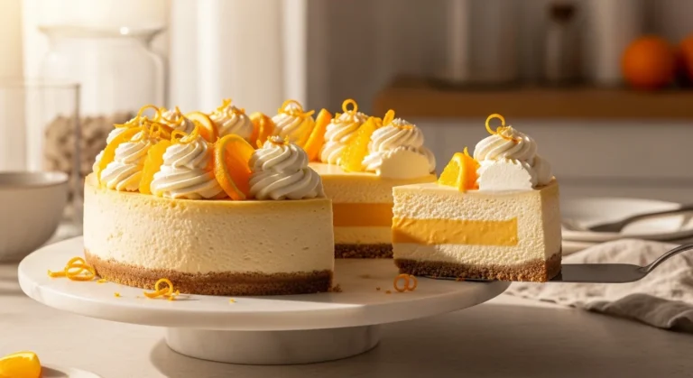 Orange Creamsicle Cheesecake