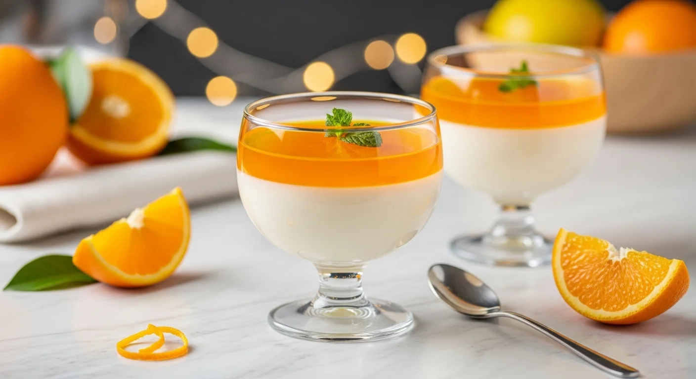 Orange Panna Cotta