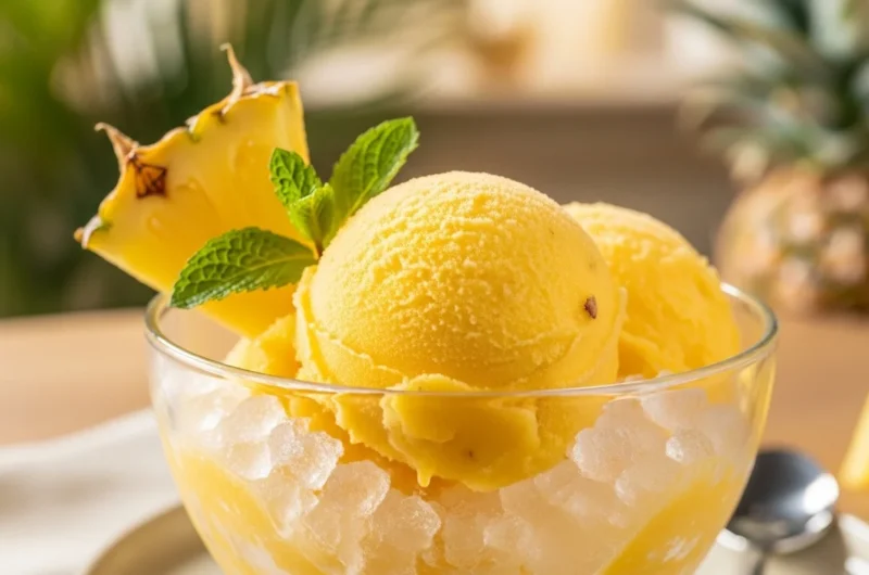 Pineapple Sorbet