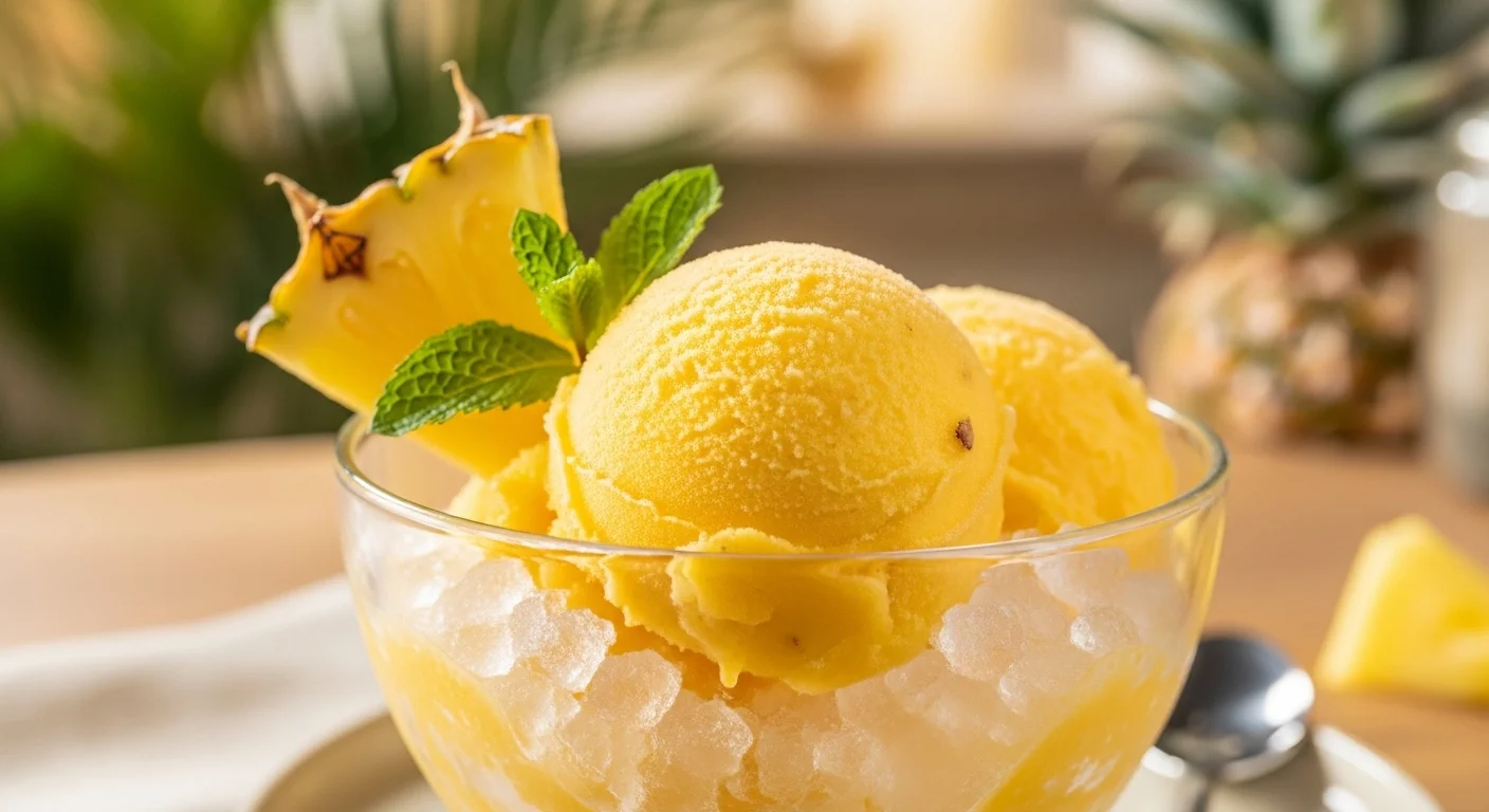 Pineapple Sorbet