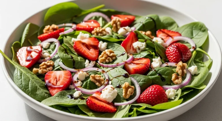 Strawberry Spinach Salad