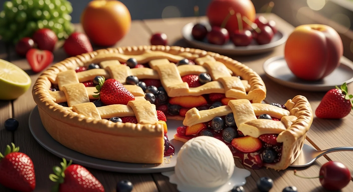 Summer Fruit Pies