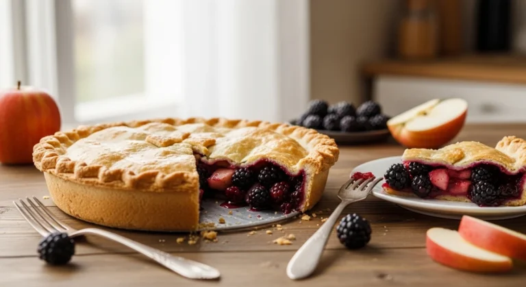 apple blackberry pie