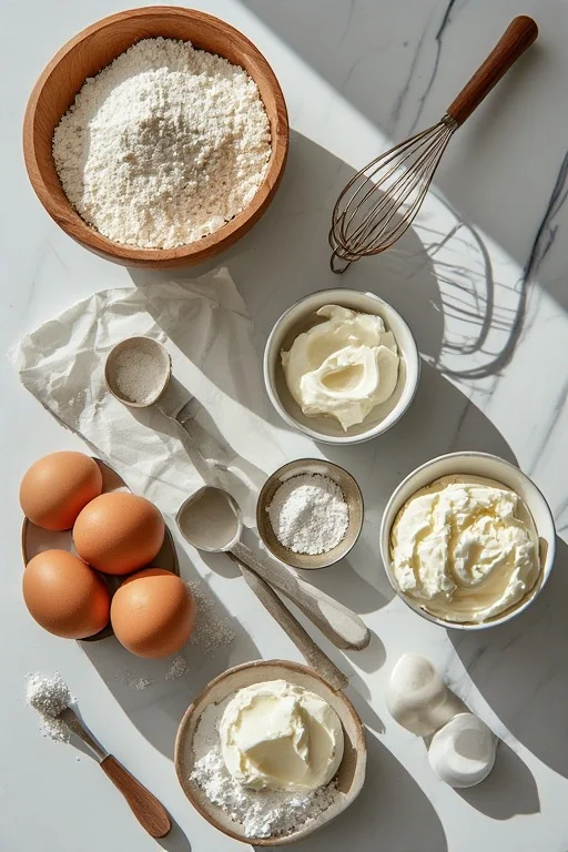 Almond Flour Cloud Bread Recipe infredients