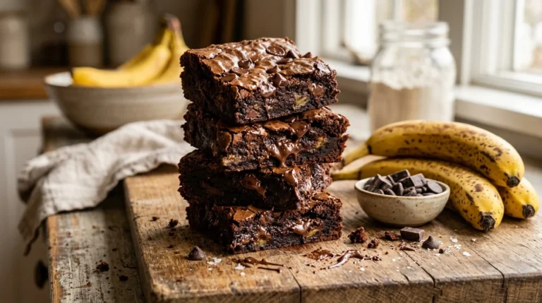 Banana Chocolate Chip Brownies Recipe