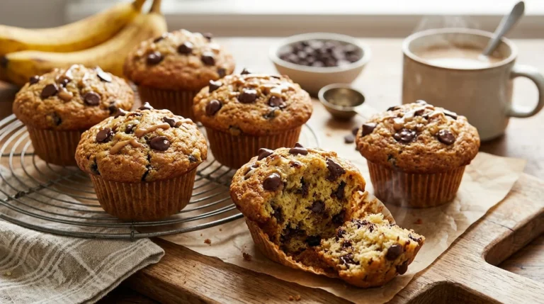 Banana Chocolate Chip Muffins