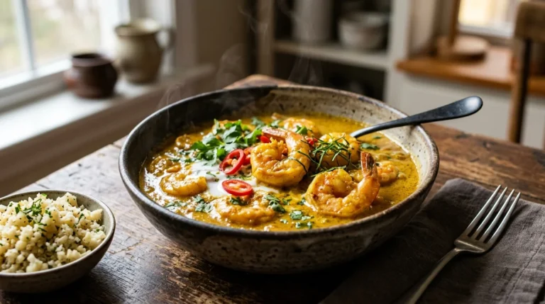 Coconut Curry Keto Shrimp Recipe