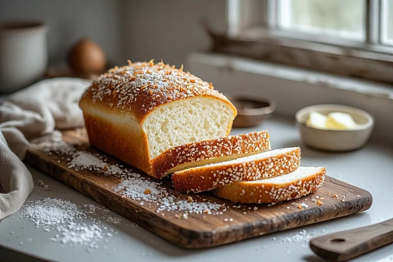 Coconut Flour Sandwich Loaf Recipe (2)