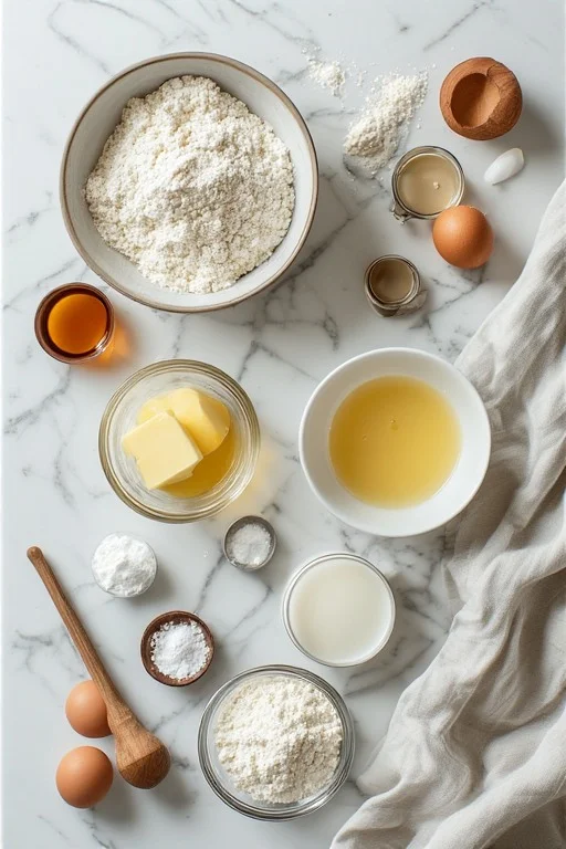 Coconut Flour Sandwich Loaf Recipe ingredients