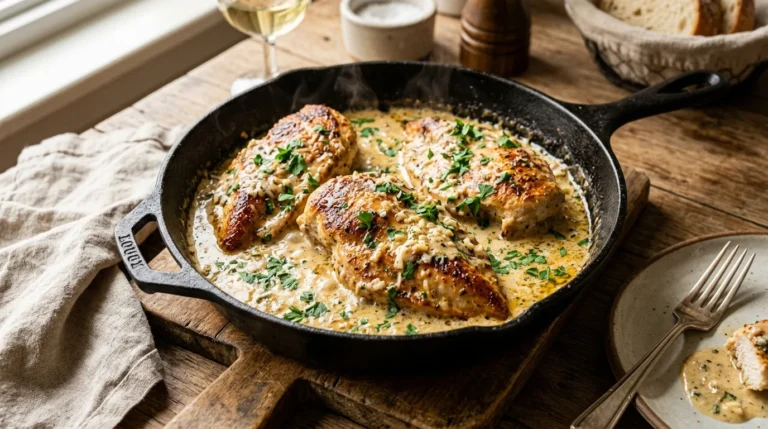 Creamy Garlic Parmesan Chicken Recipe 1