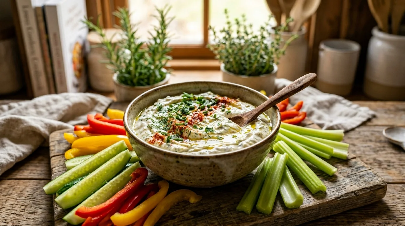 Creamy Keto Cottage Cheese Dip Recipe 1