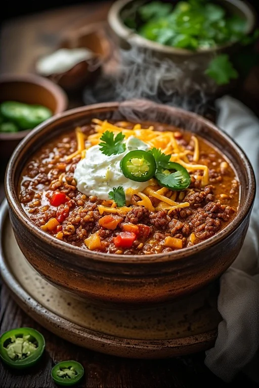 Creamy Taco Keto Chili Recipe looks
