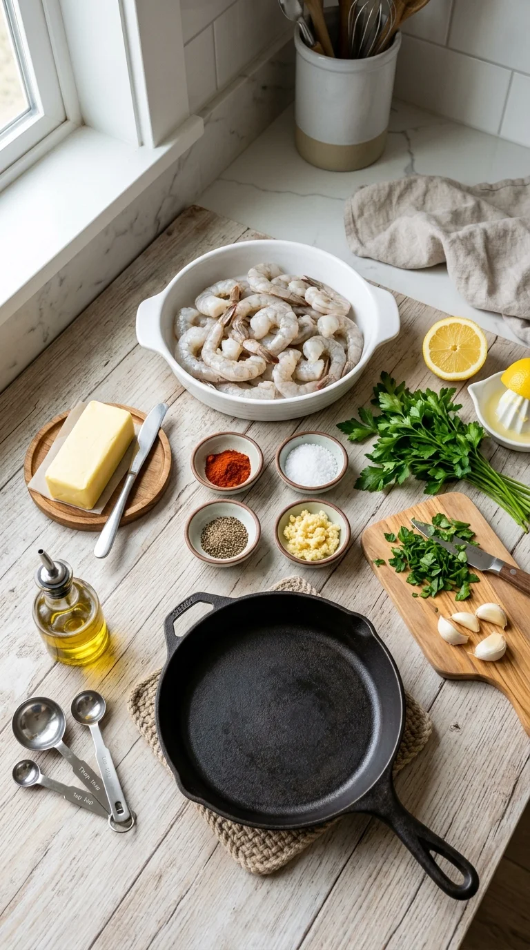 Creamy Tuscan Keto Shrimp Recipe cooking