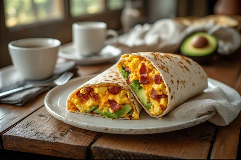 Easy Keto Breakfast Burrito Recipe (2)