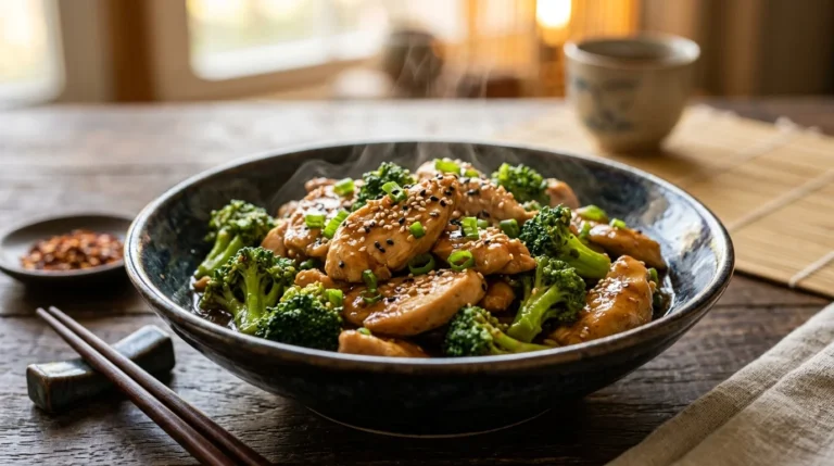Easy Keto Chinese Chicken and Broccoli