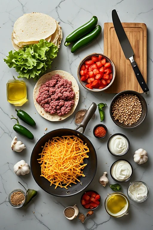 Easy Keto Crunchwraps for Low Carb Dinner 1