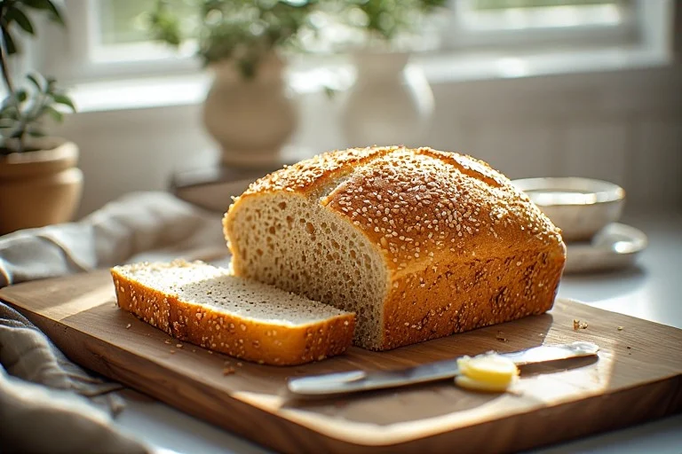Flaxseed Meal Bread (2)