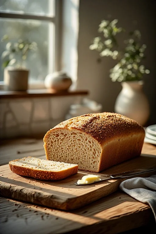 Flaxseed Meal Bread