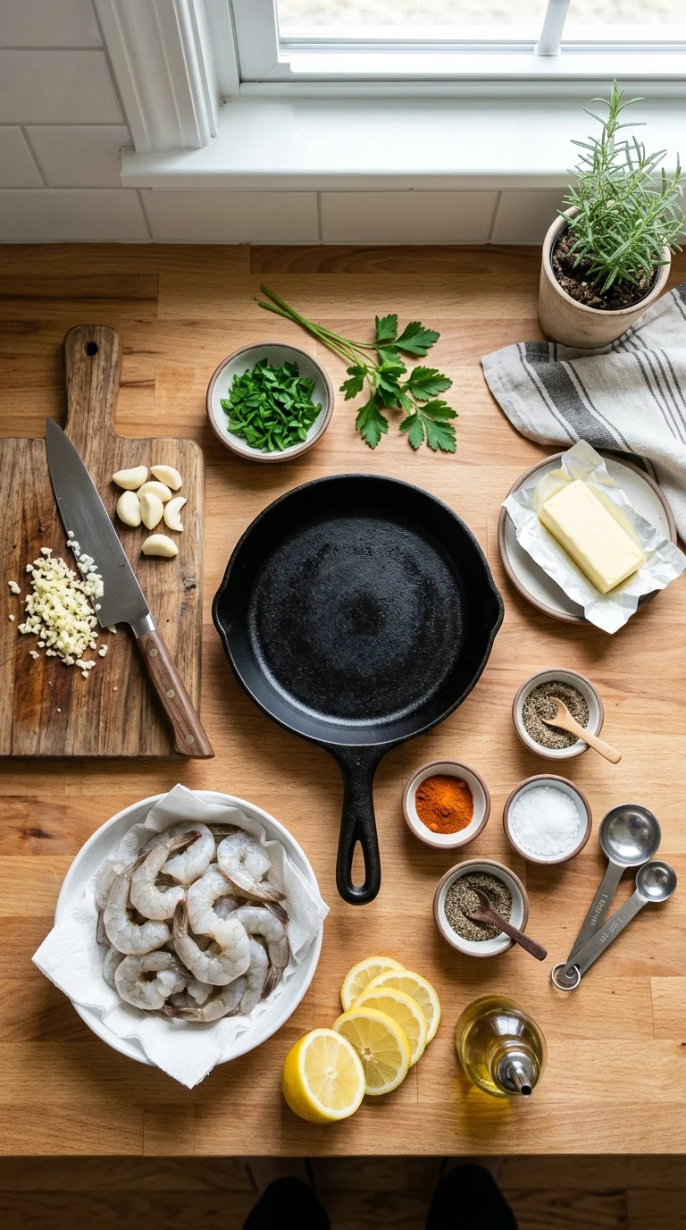 Garlic Butter Keto Shrimp Recipe cooking