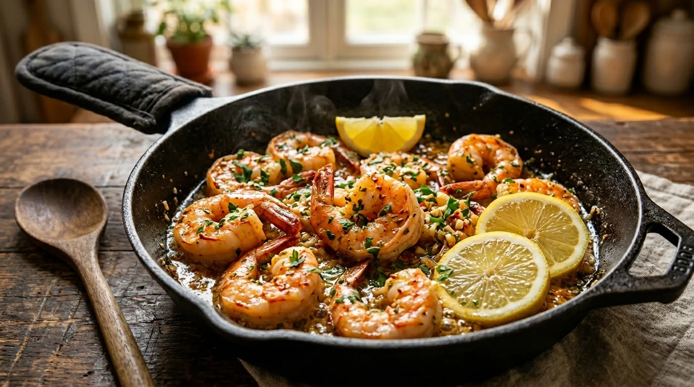 Garlic Butter Keto Shrimp Recipe