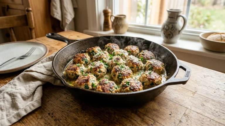High-Protein Turkey & Spinach Meatballs