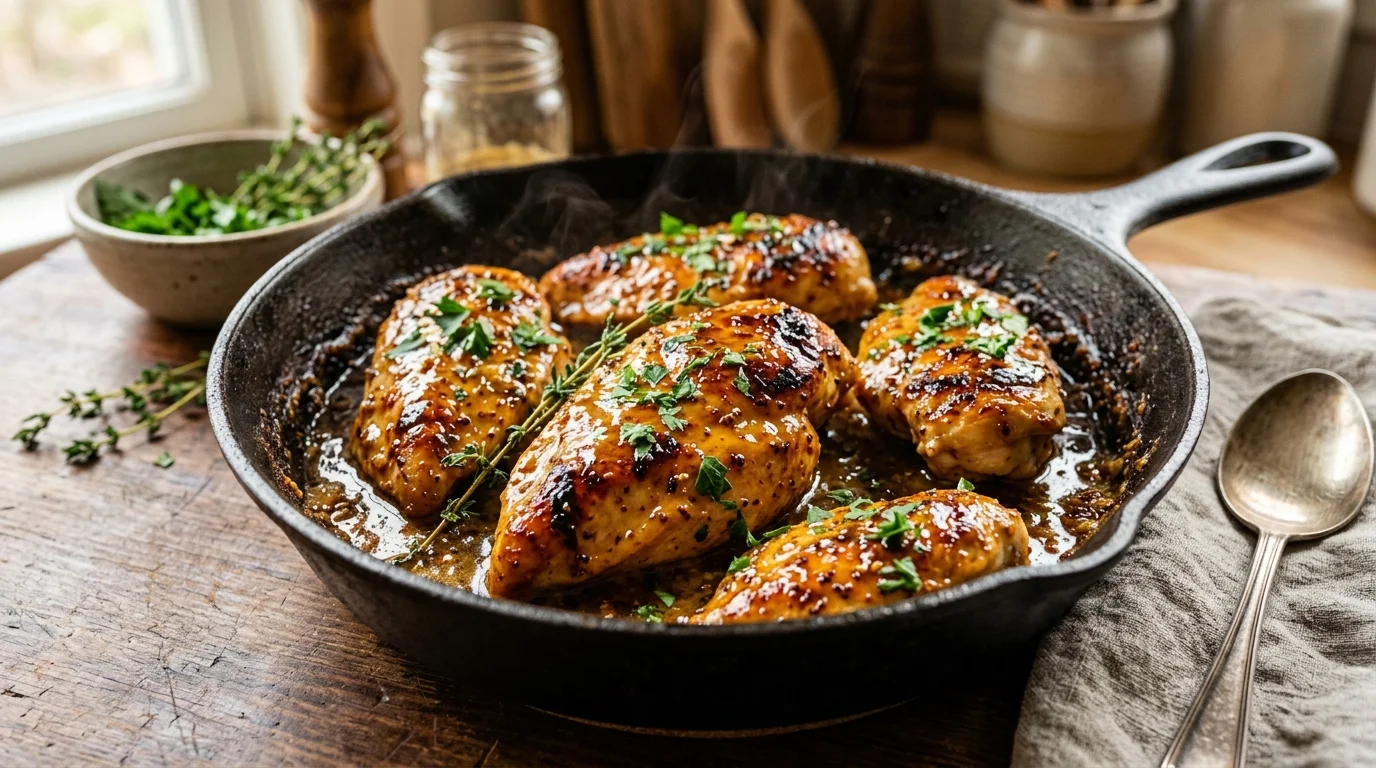 Honey Mustard Keto Chicken (Sugar-Free) 1
