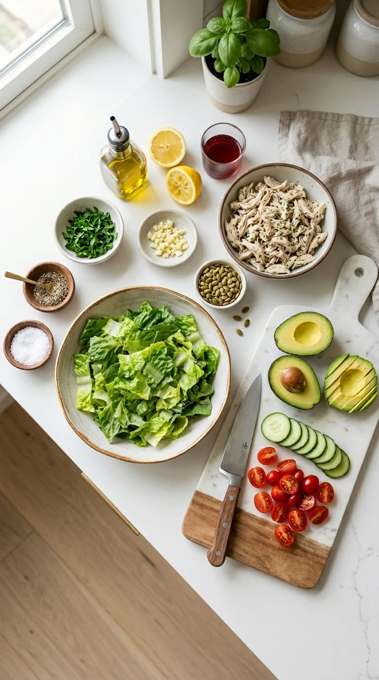 Keto Avocado Chicken Salad Recipe cooking 1