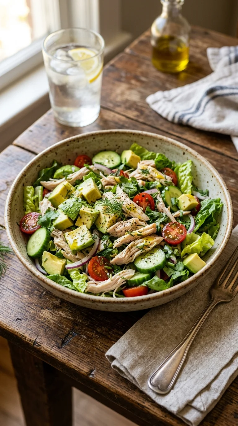 Keto Avocado Chicken Salad Recipe