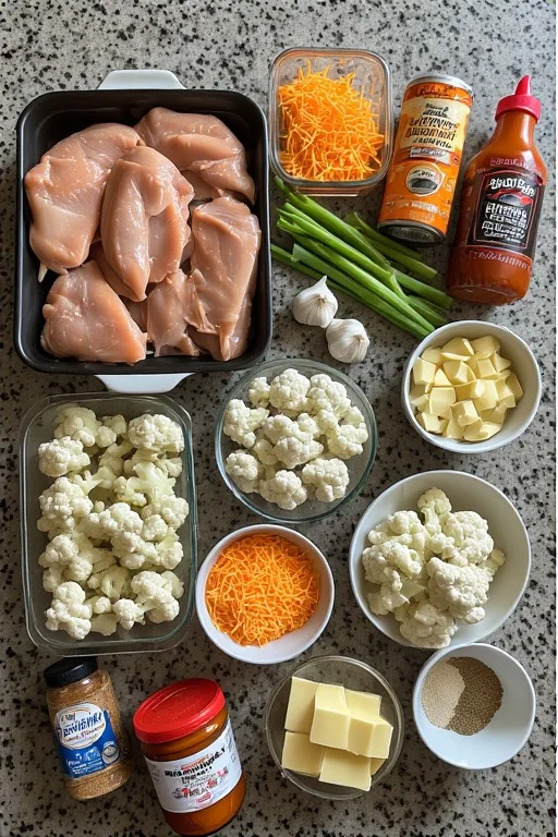 Keto Buffalo Chicken Casserole Recipe cooking