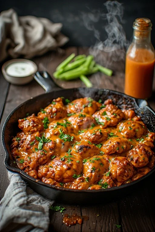 Keto Buffalo Chicken Skillet Recipe (2)